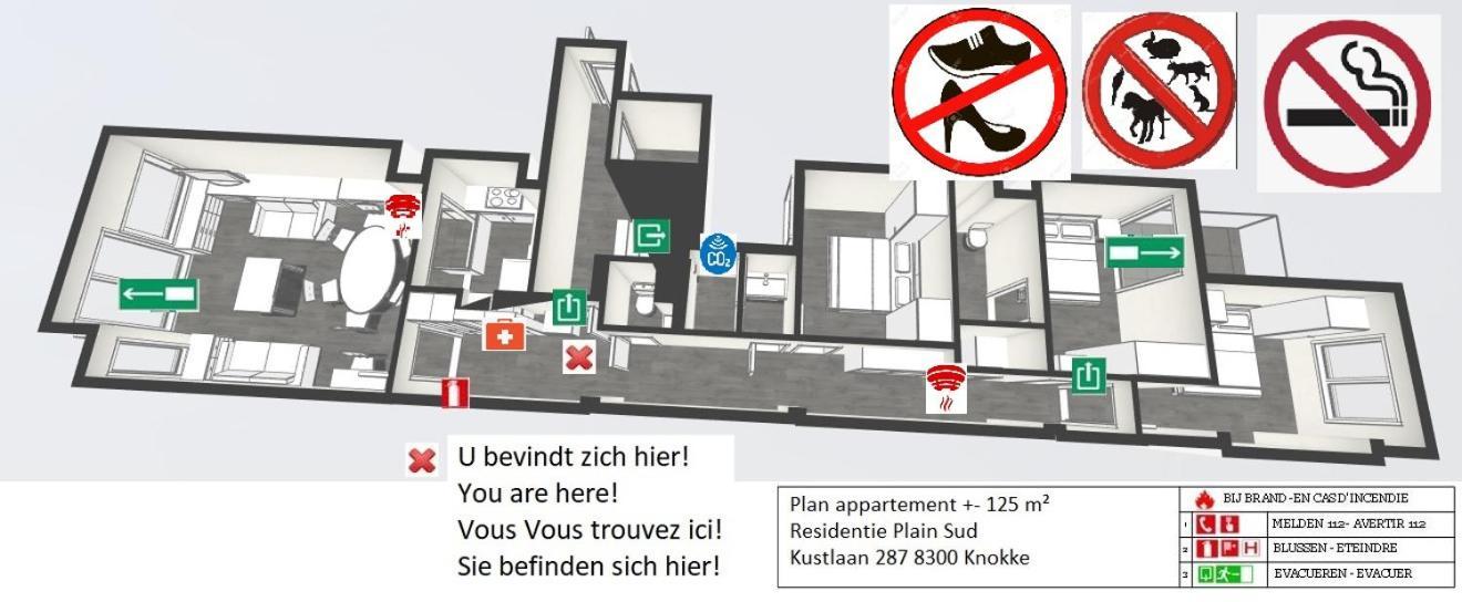 Apartment Location! Unique Luxurious 2-bedroom In - 't Zoute Knokke-Heist